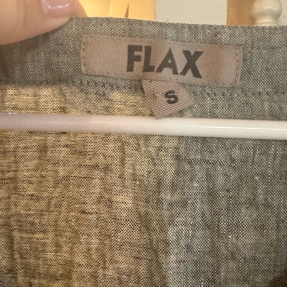 FLAX Linen Dress Size Small - Picture 3 of 4